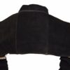 America Alloy AA Black Fire Retardant Heavy Duty Premium Cowhide Leather Cape Sleeves and Bib for Metalworks, Industrial and Commercial welding and fabrication, Welding Bib included. Good for both Men and Women.