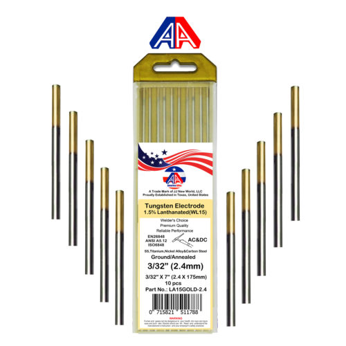 1.5% Lanthanated tungsten electrode