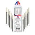 America Alloy(AA) 10pcs GTAW / TIG Welding Tungsten Electrodes 0.8% Zirconiated WZr8 Tungsten Electrode(White)